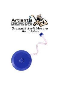 Resim Otomatik Şerit Mezura 1.5 Metre Sarı Renk 1 Adet Yuvarlak Cep Mezurası 150 Cm Mezro Terzi Metresi Vücut Ölçüm Metresi 