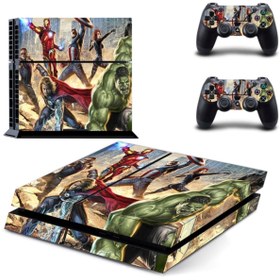 Resim Kt Grup Avengers Playstation 4 Fat Sticker Kaplama Mv-03 