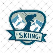 Resim Bay Etiket Hbg24 Snowboarding Sticker 