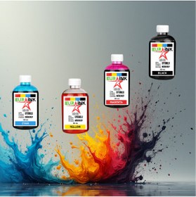 Resim Eurink Epson EcoTank L210 Yazıcı Uyumlu Mürekkep Magenta 50 ml (664) 