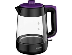 Resim Cam Çay Makinesi, Siyah, Hızlı Demleme ile Pratik Kullanım 