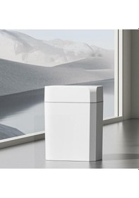 Resim Karen Banyo Otomatik Sensörlü Çöp Kovası Beyaz12 Lt 4147 