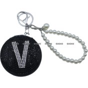 Resim Silver1 Gıoıo Yeni Mini Taşınabilir Kozmetik Ayna Kolye Anahtarlık Çanta Aksesuarları Kolye Dıy Anahtarlık (Yurt Dışından) 