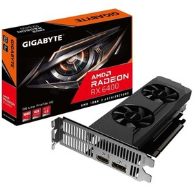 Resim Gigabyte Radeon Rx 6400 D6 4g Lp 4gb Gddr6 64 Bit Amd Ekran Kartı 