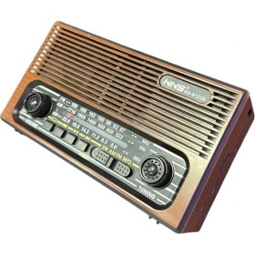 Resim Nns NS-8123 RADYO USB / Tf Kart / Fm Retro Taşınabilir Bluetooth Hoparlör 