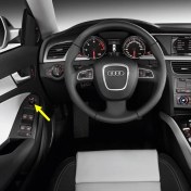 Resim After Audi A4 2009-2012 Dış Dikiz Ayna Ayar Düğmesi Kolu Otomatik Katlama 8K0959565C 