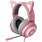 Resim RAZER Kraken Kitty Edition Quartz Oyuncu Kulaklığı 