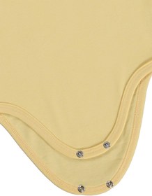 Resim Civil Baby Penye İp Askılı Dantelli 3-9 Ay Kız Çıtçıtlı Badi - Sarı - Sarı / 6-9 Ay 