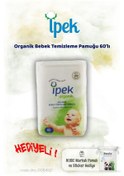 Resim İpek Organik Bebek Temizleme Pamuğu 60'lı Ve Rosie Pamuk Hediye 