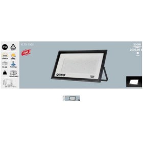 Resim ALLES 500W ULTRA SLIM LED PROJEKTÖR BEYAZ 6500K NOAS YL70-1500 