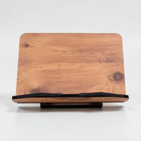 Resim İsfahanTA Ahşap Kitap Okuma Standı Masaüstü Ahşap Rahle 