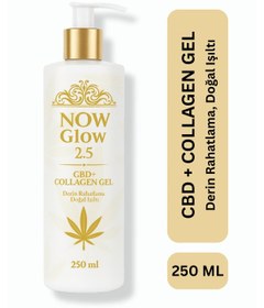 Resim Now Glow 2.5 C B D + Collagen Gel Kolajen, Kenevir Jel 250 Ml D 