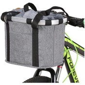 Resim Ranyeek Bisiklet Ön Sepeti - Çıkarılabilir Alüminyum Çerçeveli Evcil Hayvan Taşıyıcı Ve Dayanıklı Çanta Çok Renkli 