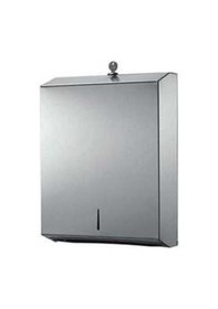 Resim Berta BRG A725 Z Katlı Kağıt Havlu Verici 400'lü Çelik 