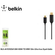 Resim Blk-Av10100bf1.8M Hdmı To Mini 1.8M Ultra İnce Siyah Kablo 