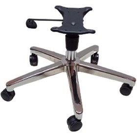 Resim Oyuncu Koltuğu Yıldız Ayağı Çap 70 Büyük Tekerli Tek Kol Mekanizm 