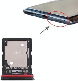 Resim Xiaomi Redmi Note 11 Pro Uyumlu Sim Tepsisi Sim Kart Yuvası Siyah - Gri 
