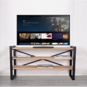 Resim Güvendekoratif Tv Ünitesi Metal Kitaplık Raf 