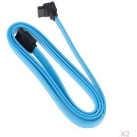 Resim Flameer 98 cm Sata 3 Iıı Veri Kablosu Yüksek Hızlı 6 GB / S Seri 2 Adet 7-Pin SSD Veri Kablosu (Yurt Dışından) 