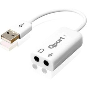 Resim Qport Q-Usk71 7.1 Usb Ses Kartı 