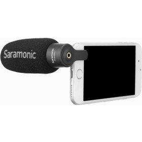 Resim Saramonic Smartmic+ 3.5mm Girişli Trrs Akıllı Telefon Mikrofonu 