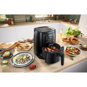 Resim Bosch MAF240B0 Siyah Air Fryer Sıcak Hava Fritözü 