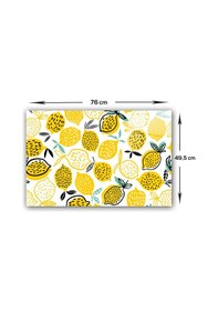 Resim Decorita Sarı Limonlar | Cam Ocak Arkası| 49,5x76cm 