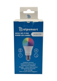 Resim Alpsmart As8229 Cw Akıllı Wifi Led Lamba Tuya Destekli Ampül 9w 