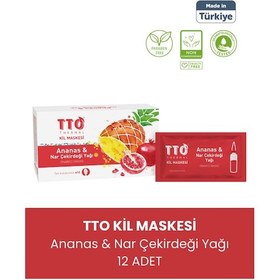 Resim Tto Thermal Ananas Ve Nar Çekirdeği Yağı İçeren Kil Maskesi 