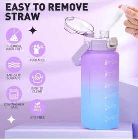 Resim Vagon Matara Policarbon 2000 Ml Mor Mavi Vgn2214 