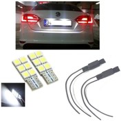 Resim Fardoktoru Vw Jetta Mk6 Beyaz Led Plaka Lambası Ampul Seti 