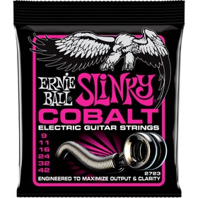 Resim Ernie Ball 2723 Cobalt Super Slinky Elektro Gitar Teli (9-42) 