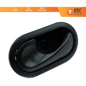 Resim Renault Megane 2 için Sol İç Kapı Açma Kolu Siyah 8200028487 N11.15223 