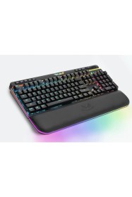 Resim Rush Cobalt RK991 Kırmızı Switch RGB Manyetik Bilek Destekli RGB Mekanik Oyuncu Klavye 