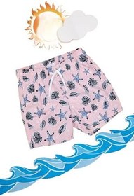 Resim U.S. Polo Assn. Erkek Çocuk Açık Pembe Deniz Şortu 50309641-VR078 