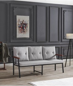 Resim Mygusi "" ERVA Ofis, Kanepe -Metal Koltuk Üçlü 