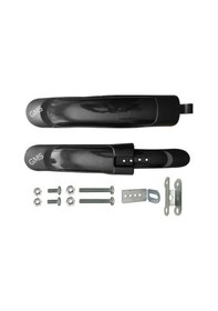 Resim Mtb Bisiklet Plastik Sport Çamurluk Takımı Siyah 