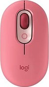 Resim Logitech POP Fare, Özelleştirilebilir Emojili Kablosuz Fare, SilentTouch Teknolojisi, Hassas/Hız Kaydırma, Kompakt Tasarım, Bluetooth, Çoklu Cihaz, İşletim Sistemi Uyumlu - Heartbreaker Rose 
