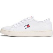 Resim Tommy Hilfiger Kadın Sneaker En0en02875ybs Beyaz 