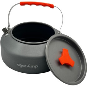 Resim EgeCamp® Pro 1.6 Litre Kamp Çaydanlığı | Ultra Hafif & Taşıma Çantalı 