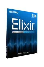 Resim Hype Store Elixir Polyb kaamalı elektro gitar telleri Ctom Light 009 046 
