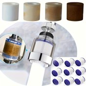 Resim Musluk Su Filtresi SET 1+9 Kombinasyon SET Alışveriş Otel Ev Evrensel Model Değiştirilebilir Filtre Elemanı PP 