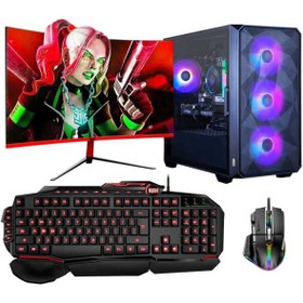 Resim DRx6790 i5 10400F 27" 16 GB RAM 512 GB M.2 NVMe SSD 12 GB RTX3060 165Hz Curved FreeDOS Masaüstü Oyun Bilgisayarı 