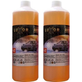 Resim Luxor Kimya 4 Mevsim -42 Derece Turuncu Antifriz 1 LT (2'li) 
