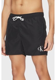 Resim Calvin Klein Erkek Mayo Short Km0km01101 Beh Siyah Siyah 