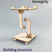 Resim Küçük Teknoloji Projeleri ile DIY Gerilim Yapıları Oluşturmak için Bilimsel Deneyler ve İcatlar STEM Eğitimi, Sol Beyin Zekasını Arttırmak ve Elleriyle Becerilerini Geliştirmek için Gerilim ve Yerçekimi Fiziksel İlkelerini Kullanmak. 