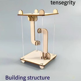 Resim Küçük Teknoloji Projeleri ile DIY Gerilim Yapıları Oluşturmak için Bilimsel Deneyler ve İcatlar STEM Eğitimi, Sol Beyin Zekasını Arttırmak ve Elleriyle Becerilerini Geliştirmek için Gerilim ve Yerçekimi Fiziksel İlkelerini Kullanmak. 