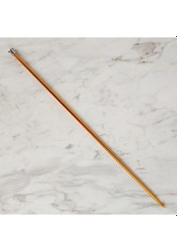 Resim Abarta 6,0mm Renkli Metal Uzun Gagalı Örgü Şiş Tunus Tığ 35cm-sarı 1 Adet 