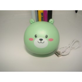 Resim HALL BREATHE Sevimli kedi tasarımlı çocuk odası masa lambası, renkli ve USB ışıklandırma 