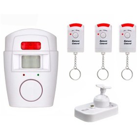 Resim Topcraft TC-NG300 Kablosuz 3 Kumandalı Hareket Sensörlü Alarm Sistemi 
